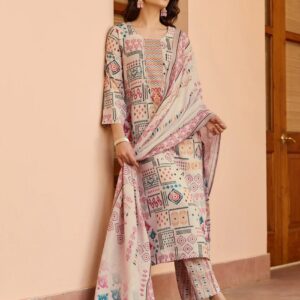KURTI WITH PANT & DUPATTA